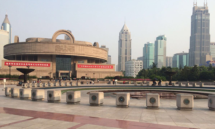 上海黃浦區(qū)人民廣場(chǎng)CBD
